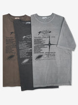 1926ピグメント‐ダイド ショートスリーブTシャツ(3 Colors)