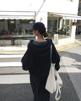 Code Oversized 2-Way Zip-Up Hoodie