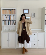 Autumn Suede Collar Jacket