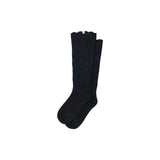 Lacy Knit Knee Socks_3 color