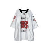 88 metal v-neck t