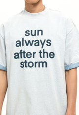 Sawyer Contrast Lettering Tee