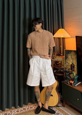 Men's Boucle Round Knit 9COLOR