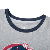 Future Friend Slim Fit T-Shirt Melange grey
