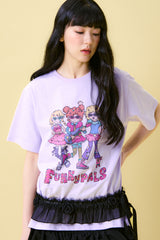 ファンキーパルズ Tシャツ[Light purple]
