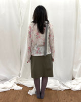 Flower Button Long Sleeve (2colors)