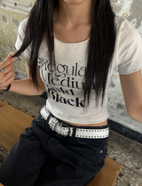 [S/S] レギュラープリンティングハーフTシャツ(3color)