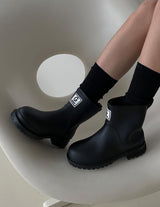 G-Square Logo Short Rain Boots