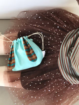 Bunny bag - Mint check