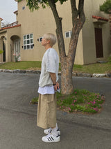 Carpenter nylon half pants 4C