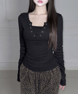 Able Eyelet Top (3colors)