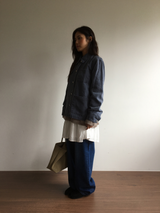 Trucker Washed Jacket (2color)