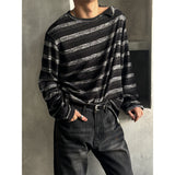 [F/W] タータンストライプボタンニットスリーブ(2color)