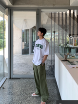  Urban Stanford Lettering Over Short Sleeve