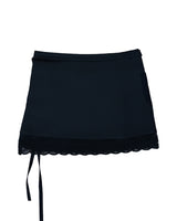 Satin strap sk / black