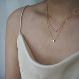 Starry Pearl Double Layers Necklace