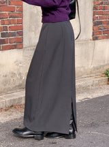 [SHOPPERMADE] Classic Mood Low-rise Maxi Skirt (2color)