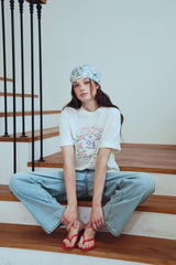 26SS★21 Rose Short Sleeve Tee