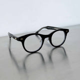 Obsidian Round Glasses