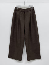 [Setup Available] Pepper Two-Tuck Wide Slacks