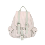 Ding Ding Backpack_stripe ivory