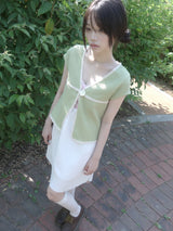 button knit cardigan