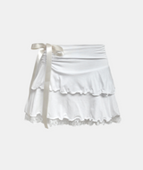 Ribbon Frill Lace Skirt