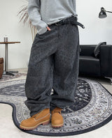 Dust leopard pants