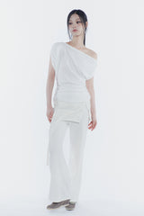ジェニーボタントップ ivory