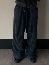 Kaye Pigment Washing Pintuck Track Pants