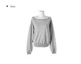 Nuel Off-Shoulder Sweatshirt