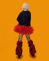 puff tutu mini skirt (4color)