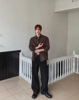 Larson Washed Multi-Pocket Wide Cargo Pants