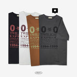 Double box fit short-sleeved T-shirt