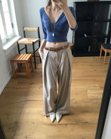 [ workwear ] mush pintuck & autumn wide sl