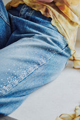 Twinkle Straight Denim Pants (BLUE)
