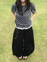 Plain Dot Pigment Short Sleeve (3c)