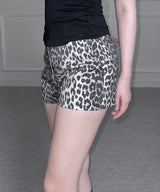 Brick Leopard Shorts (2colors)