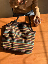 Multicolor Canvas Bag