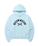 MEOW MEOW CAT EAR HOODIE BLUE(CV2GFFM401A)