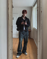 Faden Wash Painting Bootcut Denim