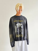 VENTIQUE ウォッシングナイトメアスウェットシャツ 1color