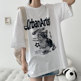 Urban Cat Short-Sleeved T-shirt (3 colors) H&L