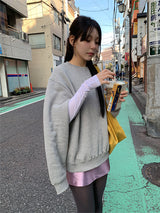 CIRCLE HOLE SWEAT SHIRT (3C)