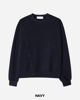 Obi Button Crop Knit