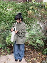 [unisex] Riope Overfit High-Neck Field Jumper