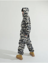 Camouflage Wide String Pants