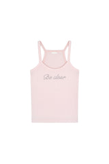 ビークリアスリーブレストップ, Pink