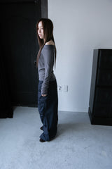 loop pocket wide cargo pants(2colors)