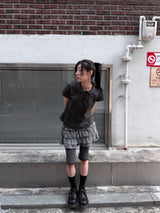  ROUND COLLAR PUFF SHIRT